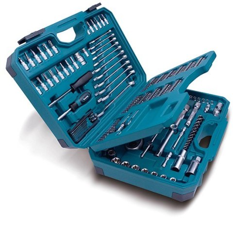 Makita E-10883 zestaw kluczy i narzędzi 221 przyborów