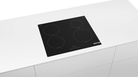 Płyta indukcyjna Bosch PUE611BB5D Serie 4 60 cm | 4 pola | PowerBoost | TouchSelect | czarny