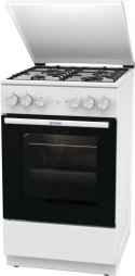 Kuchnia gazowo-elektryczna GORENJE GK5A22WH | termoobieg | grill | biały