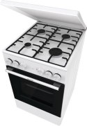 Kuchnia gazowo-elektryczna GORENJE GK5A22WH | termoobieg | grill | biały