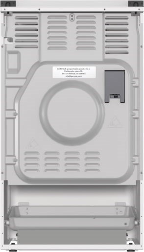 Kuchnia gazowo-elektryczna GORENJE GK5A22WH | termoobieg | grill | biały