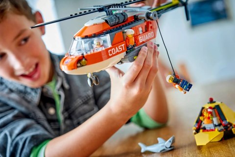 LEGO City 60503 - Helikopter straży przybrzeżnej