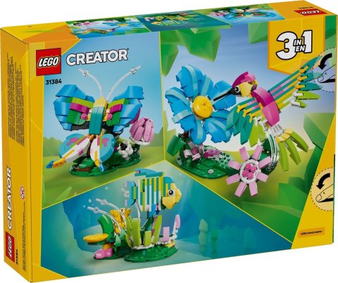 LEGO Creator 3w1 31384 - Dzikie zwierzęta: Kolorowy koliber