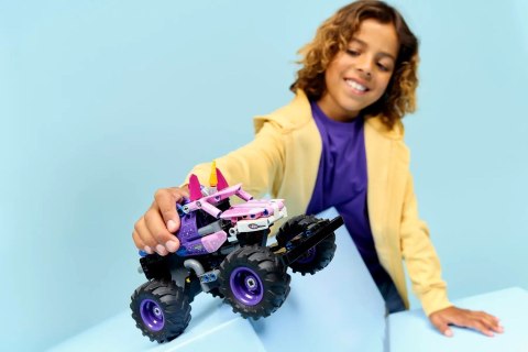 LEGO Technic 42220 - Monster Jam Sparkle Smash z napędem typu pull-back