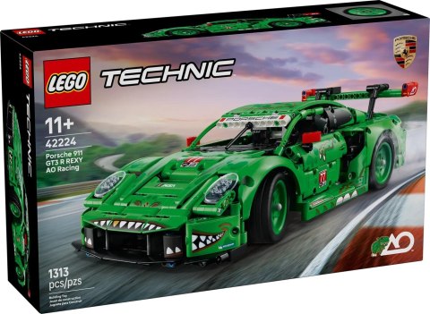 LEGO Technic 42224 - Samochód Porsche 911 GT3 R REXY AO Racing