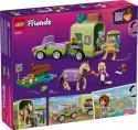 LEGO Friends 42695 - Przyczepa z koniem i źrebaczkiem
