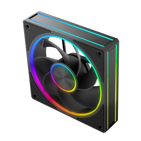 MODECOM VOLCANO LOOP 120 ARGB REVERSE FAN CZARNY