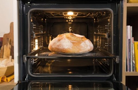 Piekarnik elektryczny Gorenje BO6737E02BG 77 l | termoobieg | grill | czyszczenie parowe | czarny