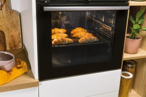 Piekarnik elektryczny Gorenje BO6737E02BG 77 l | termoobieg | grill | czyszczenie parowe | czarny