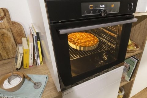 Piekarnik elektryczny Gorenje BO6737E02BG 77 l | termoobieg | grill | czyszczenie parowe | czarny