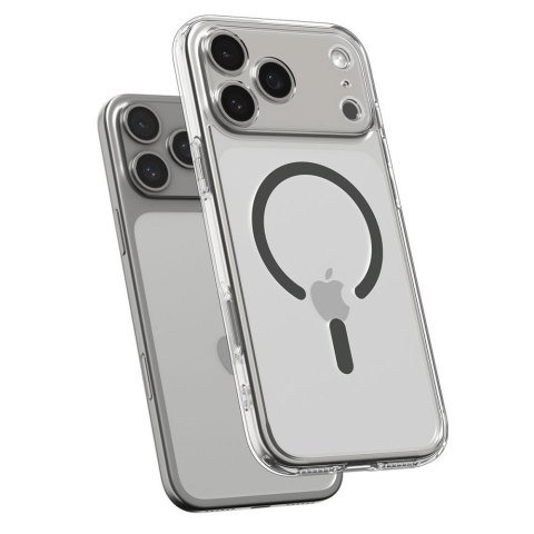 Etui case na iPhone 17 Pro Max Ultra Hybrid MagSafe - przezroczysto-szare