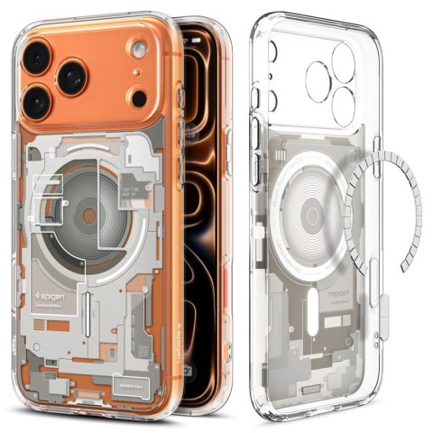 Etui case na iPhone 17 Pro MagSafe Ultra Hybrid Zero One - tytanowe