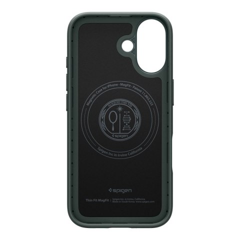 Etui pokrowiec case na iPhone 17 MagSafe Thin Fit - zielone