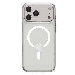 Etui pokrowiec na iPhone 17 Pro Max MagSafe Liquid Crystal - przezroczysto-białe