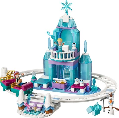 LEGO Disney 43281 - Lodowy zamek Elzy i śnieżna przejażdżka