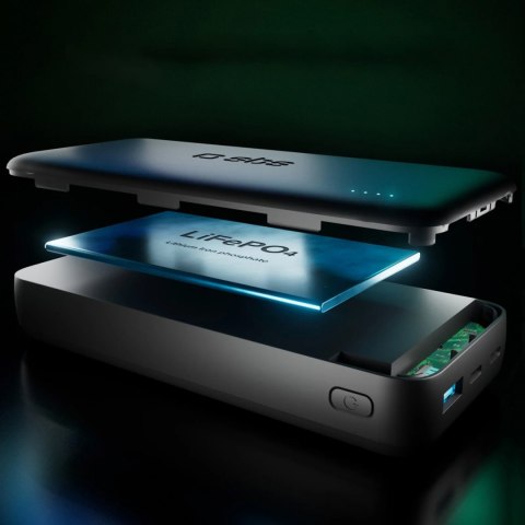 Powerbank 20000mAh 10W USB-A USB-C Infinity LiFePo4 - czarny