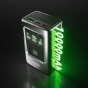 Powerbank z wyświetlaczem 10000mAh PD 35W LCD - szary