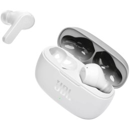 Słuchawki bezprzewodowe douszne JBL Wave 200 Bluetooth TWS - białe