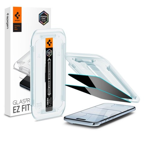 Szkło prywatyzujące z aplikatorem na iPhone 17 Air Glas.TR EZ Fit - 2 szt.