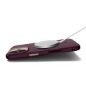 Etui case pokrowiec na iPhone 17 MagSafe Nano Pop Mag - bordowe