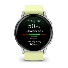 Zegarek Garmin Venu 4, 45mm AMOLED Citron