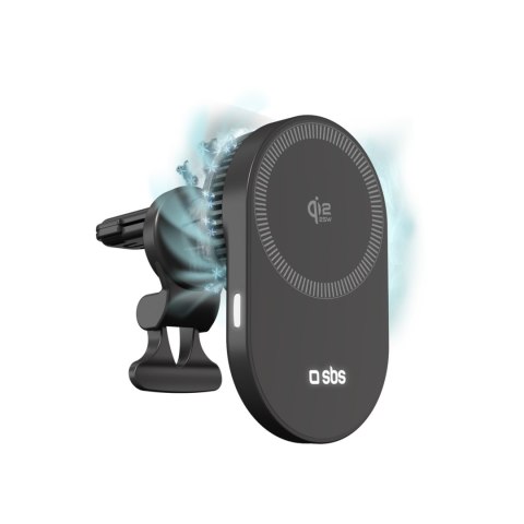 Uchwyt samochodowy z ładowarką bezprzewodową chłodzeniem do telefonu Qi2.2 25W