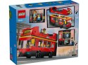 LEGO City 60407 - Czerwony, piętrowy autokar