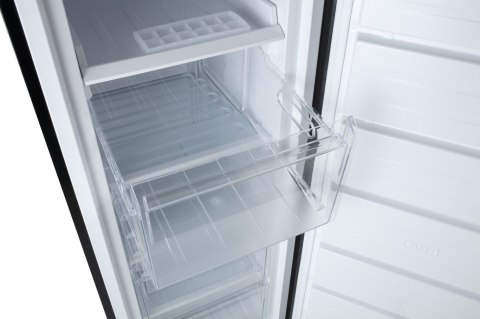Zamrażarka wolnostojąca MPM MPM-182-ZS-13 | klasa E | 168 l | 7,8 kg/24h | 143 cm | tacka na lód | drzwi lewo/prawo | czarny