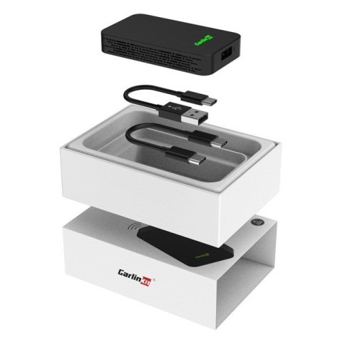 Carlinkit Adapter 5.0 2Air Bezprzewodowy Carplay Android Auto Carlink 5 czarny