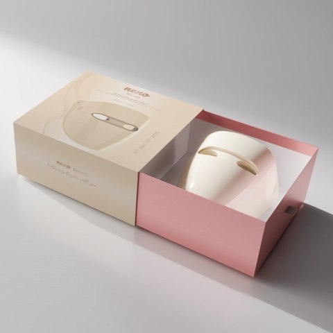 Maska LED do terapii światłem Neno Beauty Alva poprawiająca kondycję skóry twarzy