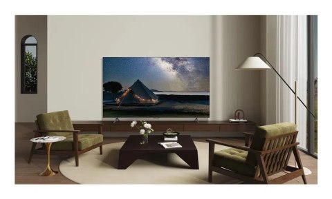 Telewizor TCL 50T69C QLED 50" 4K Ultra HD Google TV Dolby Atmos DVB-T2 Metaliczny