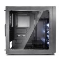 Fractal Design | Focus G | FD-CA-FOCUS-GY-W | Okno boczne | Lewy panel boczny - Szkło hartowane | Szary | ATX | Zasilacz w zesta