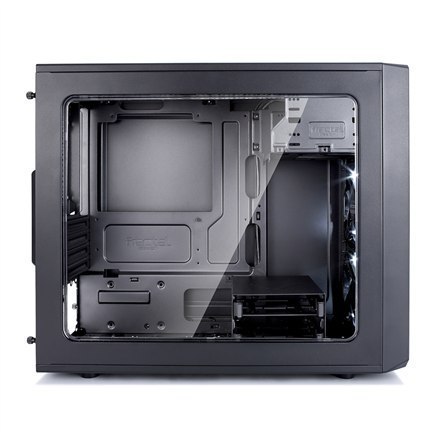 Fractal Design | Focus G Mini Black Window | Czarny | Micro ATX | Zasilacz w zestawie Nie | ATX