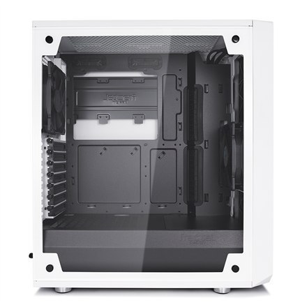 Fractal Design | Meshify C White - TG | FD-CA-MESH-C-WT-TGC | Okno boczne | Biały | ATX | Zasilacz w zestawie Nie | ATX