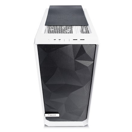 Fractal Design | Meshify C White - TG | FD-CA-MESH-C-WT-TGC | Okno boczne | Biały | ATX | Zasilacz w zestawie Nie | ATX