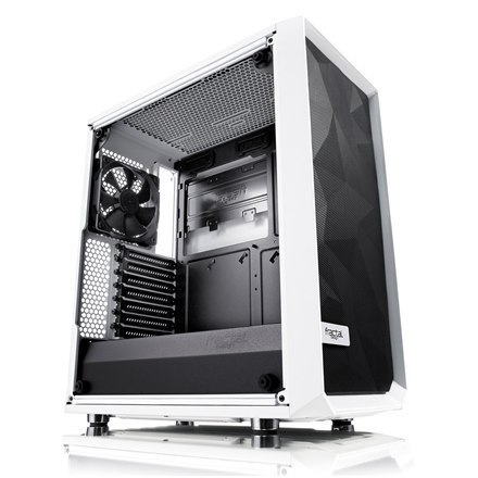 Fractal Design | Meshify C White - TG | FD-CA-MESH-C-WT-TGC | Okno boczne | Biały | ATX | Zasilacz w zestawie Nie | ATX