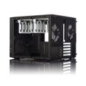 Fractal Design | NODE 804 | Okno boczne | 2 - USB 3.0Wejście/wyjście audioPrzycisk zasilania z diodą LED (biała)Dioda LED aktywn