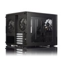 Fractal Design | NODE 804 | Okno boczne | 2 - USB 3.0Wejście/wyjście audioPrzycisk zasilania z diodą LED (biała)Dioda LED aktywn