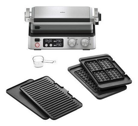 BRAUN MultiGrill 7 Kontaktowy grill CG 7044 z płytkami grillowymi, do smażenia i waflowymi