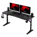 Biurko gamingowe Huzaro Hero 4.6 RGB Black