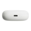 Słuchawki bezprzewodowe dokanałowe JBL Wave Beam Bluetooth 5.2 IP54 IPX2 - białe