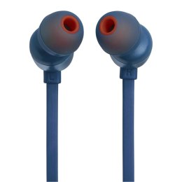 Słuchawki dokanałowe przewodowe JBL Tune 310C USB-C - niebieskie