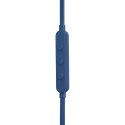 Słuchawki dokanałowe przewodowe JBL Tune 310C USB-C - niebieskie