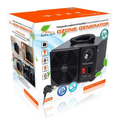 Generator OZONU MEDIA-TECH MT6540 DO DEZYNFEKCJI I OCZYSZCZANIA POWIETRZA