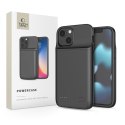 Etui na iPhone 12 mini / 13 mini z powerbankiem 4700mAh PowerCase - czarne