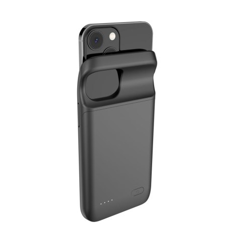 Etui na iPhone 12 mini / 13 mini z powerbankiem 4700mAh PowerCase - czarne
