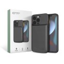Etui na iPhone 13 / 13 Pro z powerbankiem 4800mAh PowerCase- czarne
