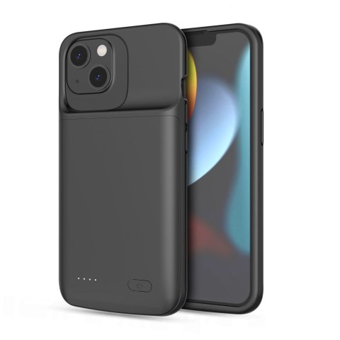 Etui na iPhone 13 / 13 Pro z powerbankiem 4800mAh PowerCase- czarne
