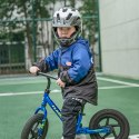 Kask rowerowy dziecięcy z odpinaną szczęką rozmiar S 48-54cm - szary