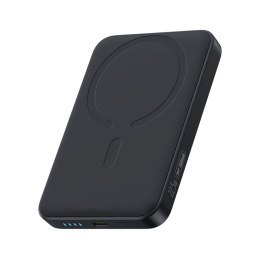 Powerbank 10000mAh 22.5W z kablem USB-C EnerFill FM11 Ultra-Mini MagSafe - czarny